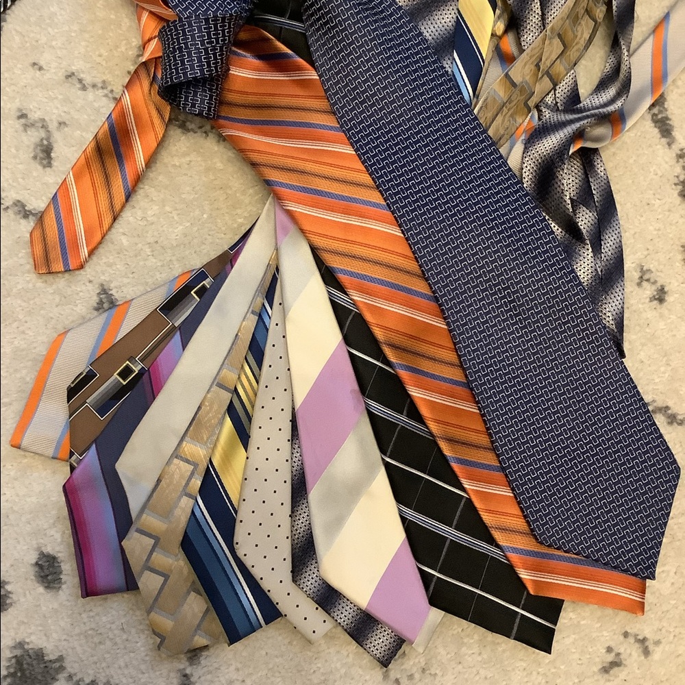 Bundle of men's ties